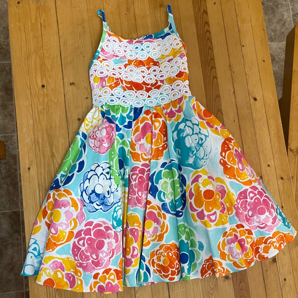Beautiful floral Rare Editions dress. Girl’s Size 5